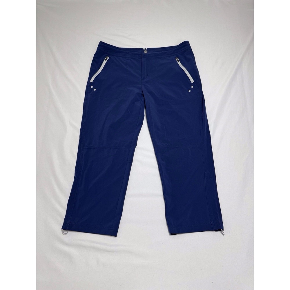 Title‎ Nine Nimblene Rogue Blue Hiking Capris Crop Pants Womens Size 6